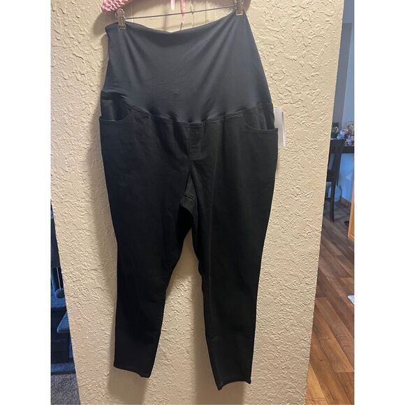 Isabel Maternity Black Skinny Pants Woman’s Size 18 NEW - Picture 1 of 15